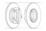 Диск тормозной Ferodo DDF1573-1