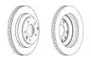 Диск тормозной Ferodo DDF1580C