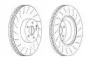 Тормозной диск Ferodo DDF1662C