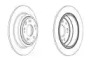 Диск тормозной Ferodo DDF1778C