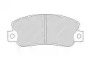 Комплект гальмівних колодок з 4 шт. дисків Ferodo FDB456