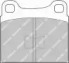 Комплект дискових гальмівних колодок Ferodo FSL105