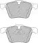 Комплект гальмівних колодок с 4 шт. дисків Ferodo FSL1898