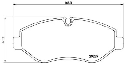 ДИСКОВI КОЛОДКИ Brembo PA6026