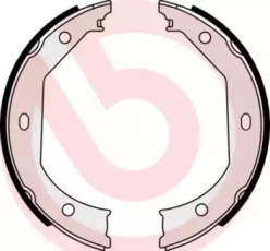 Тормозные колодки барабані Brembo S06509