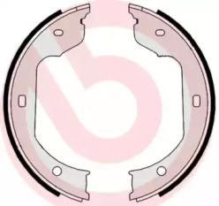 Тормозные колодки барабанні Brembo S06511