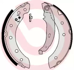 Тормозные колодки барабані Brembo S61520