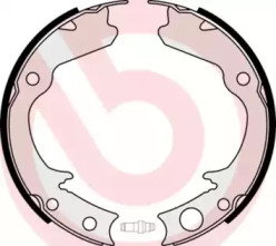 Тормозные колодки барабані Brembo S78508