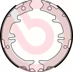 Тормозные колодки барабанні Brembo S83542