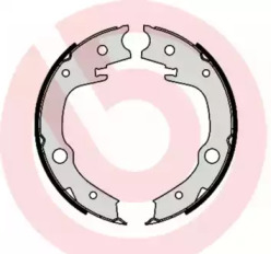 Тормозные колодки барабані Brembo S83551