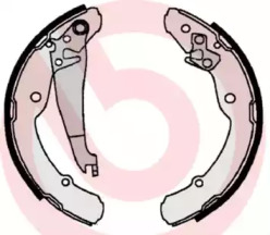 Гальмівні колодки барабані Brembo S85516