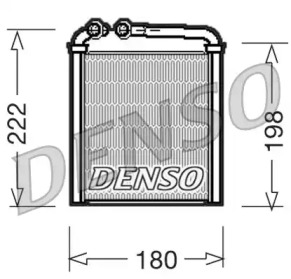 Радиатор системы опалення салона Denso DRR32005
