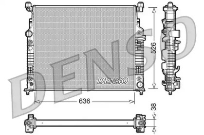 Радиатор системы охлаждения Denso DRM17006