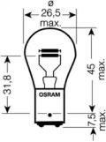 Лампа накаливания TRUCKSTAR PRO Osram 7537TSP
