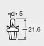 Лампа накаливания ORIGINAL Osram 2721MF
