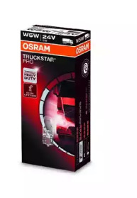 Автолампа Osram (24V 5W W2.1x9.5d W5W) 2845TSP