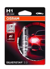 Автолампа Osram (H1 12V 55W P14.5S) 64150SV2-01B
