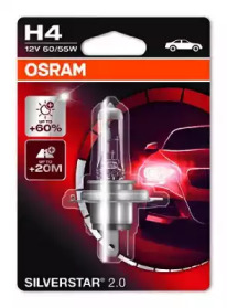 Автолампа Osram (H4 12V 60/55W P43t) 64193SV2-01B