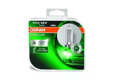 Автолампа Osram 55W 12V PGJ19-2 H11 64211ULT-HCB