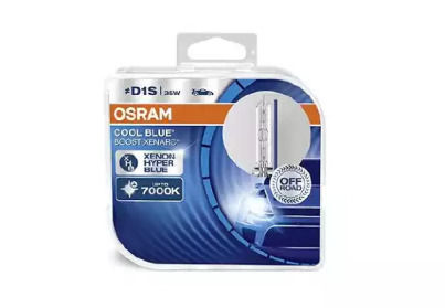 Автолампа ксенонова Osram D1S 85V 35W 7000K к/т 2 шт 66140CBB-HCB