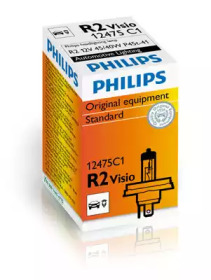 Автолампа Philips R2 12V 45/40W P45T-41 VISIO 12475 C1