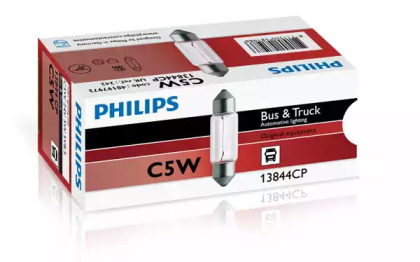 Автолампа Philips 24V 5W SV8,5 T10,5x38 13844 CP