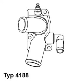 Термостат Wahler 4188.92D