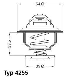 Термостат Wahler 4255.87D