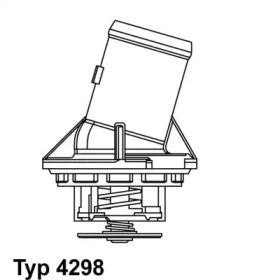 Термостат Wahler 4298.87D