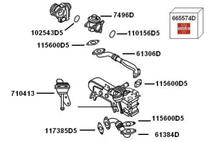 Клапан вакуумний Wahler 710413