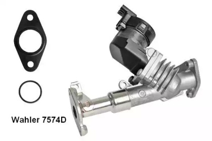 Клапан EGR BMW 5 (E60) 2.0i (N43) 07- Wahler 7574D