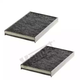 Фільтр салону MB S-class (W221) 05-13/CL (C216) 06-13 (вугільний) (к-кт 2шт.) HENGST FILTER E2919LC-2