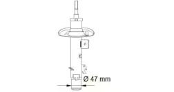 Амортизатор KYB 339710