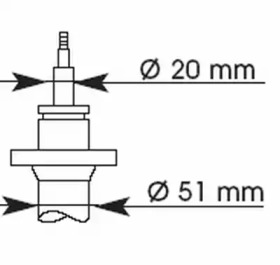 Амортизатор KYB 364021