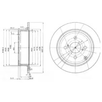 Диск тормозной DELPHI BG3889