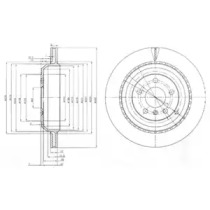 Диск тормозной DELPHI BG4030