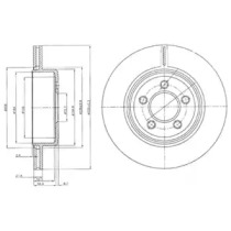 Диск гальмівний DELPHI BG4073