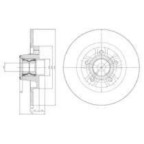 Диск тормозной DELPHI BG9113RSC