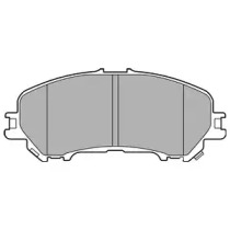 Комплект гальмівних колодок з 4 шт. дисків DELPHI LP3144