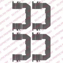 Комплект монтажний колодок DELPHI LX0514