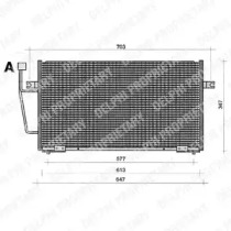 Конденсатор без хладогену DELPHI TSP0225204