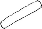 Прокладка кришки клапанів Citroen Berlingo/Xantia/ZX/Peugeot 306/405/406/Partner 1.6-2.0 91- Victor Reinz 71-33664-00