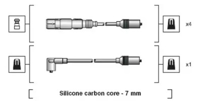 Комплект электропроводки MAGNETI MARELLI 941318111270