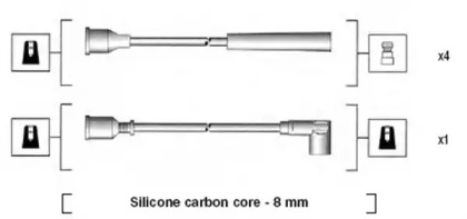 Комплект электропроводки MAGNETI MARELLI 941185050766