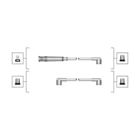 К-т проводів запалювання MAGNETI MARELLI 941319170050