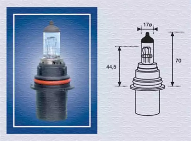 Автолампа HB1 12V 65/45W P29t Standard (HB1 12V) MAGNETI MARELLI 002555200000