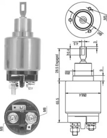 Реле стартера втягуююче MAGNETI MARELLI 940113050128