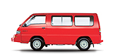 Mitsubishi L 300 / Delica II c бортовой платформой/ходовая часть (L03_P
