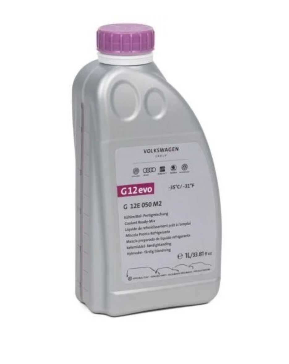 VAG Coolant ready mix G12evo (фіолетовий, готовий -35°C) 1 л. G12E050A2