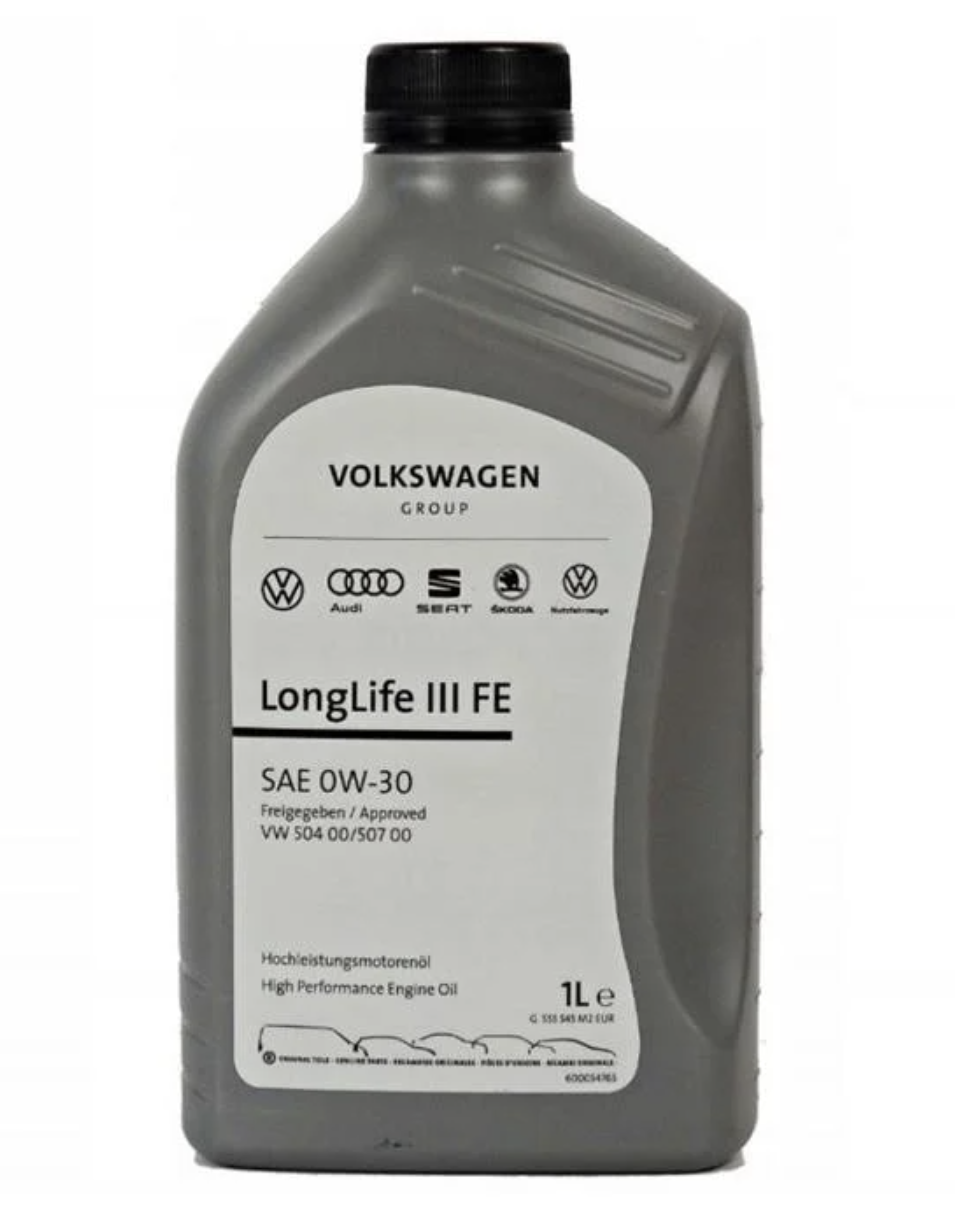 VAG Longlife III FE (504 00/507 00) 0W-30 1 л. GS55545M2